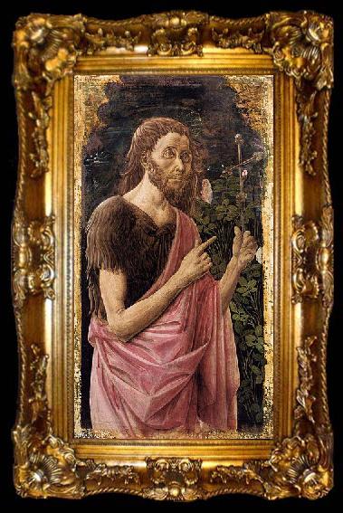 framed  Fra Carnevale St John the Baptist, ta009-2